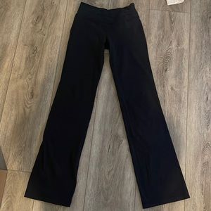 Lulu Lemon Flared Leggings- BLACK